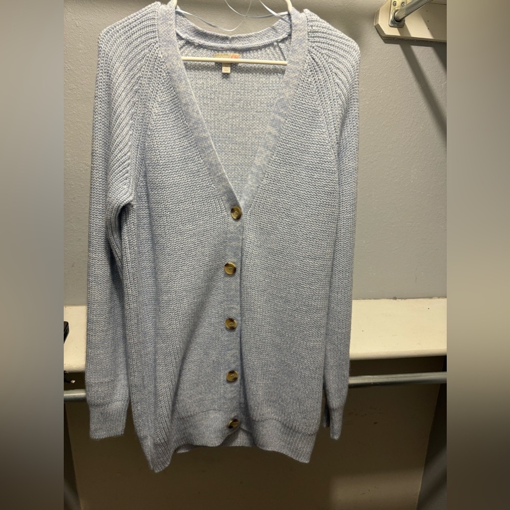 Gianni Bini Cardigan - Blue Knit